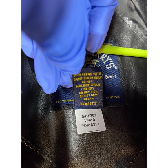 Steve and Barry’s outfitters Ohio State faux leather jacket men’s XL - Picture 4 of 7